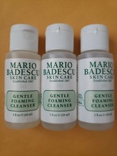 3x MARIO BADESCU Gentle Foaming Cleanser Face Wash 1 fl oz / 29ml ea Travel NWOB