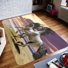 3D Beach Unicorn Painting NAO2144 Game Rug Mat Elegant Photo Carpet Mat Fay
