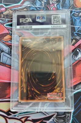 Gaia The Dragon Champion PSA 9 - LOB-125 - Secret Rare - Unlimited