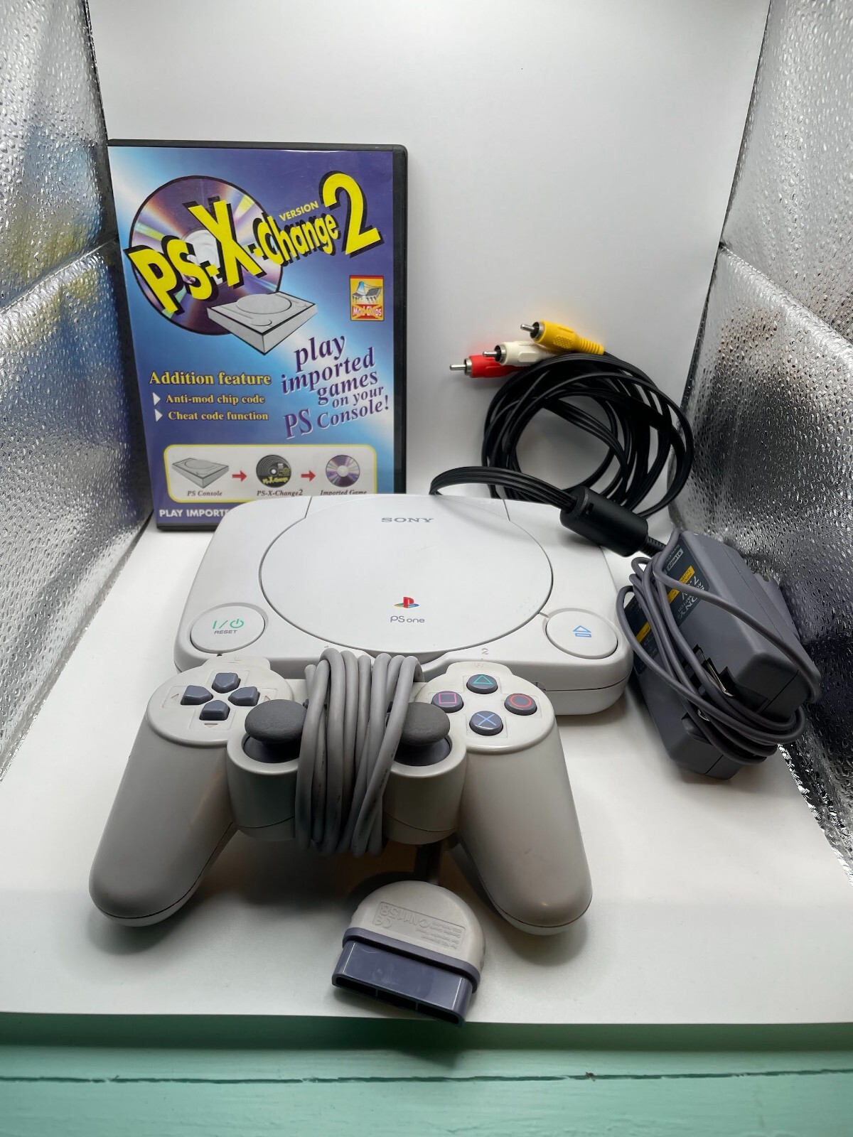 Sony Playstation Modded Ps1 Playstation Ps1 Custom Black Console Tested  WORKS! No Mod