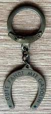 old automotive GERMAN key ring Original Rare