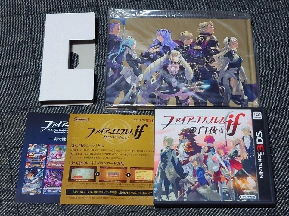 3DS software Fire Emblem Fates Special Edition Nintendo Japan - Image 3 of 4