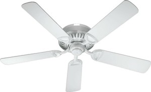 Quorum 51525-6 Medallion 52" Hugger Ceiling Fan, White ...
