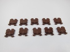 Lot Of 10 New Allen Bradley 1492-WM3-BR Ser B Terminal Blocks 1492WM3BR Brown