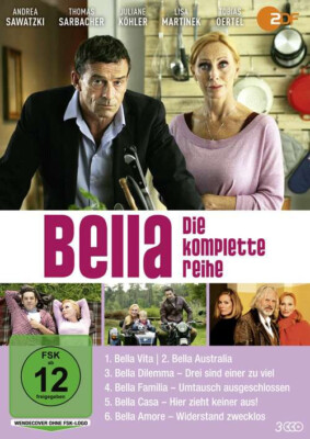 Andrea Sawatzki BELLA komplette TV-Serie THOMAS SARBACHER 3 DVD BOX NEU
