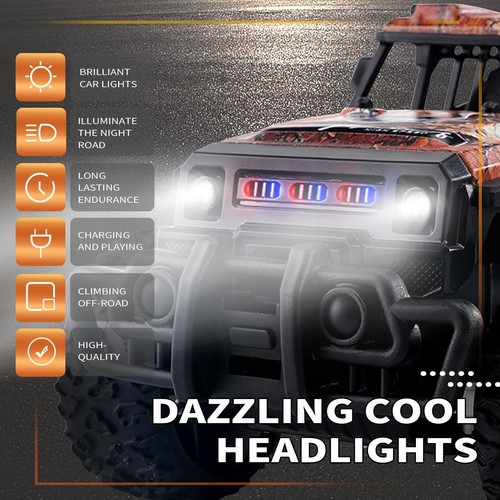 JJRC Q181 1:20 RC Monstertruck 30km/h Off Road Racer mit LED Dual Motoren - Bild 6 von 26