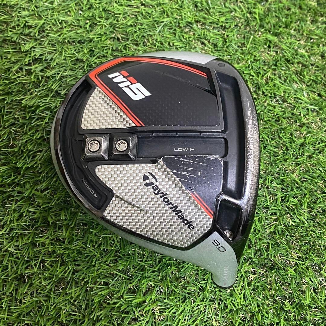 Taylormade M5 driver 9° head only wrench USED JAPAN SB4299