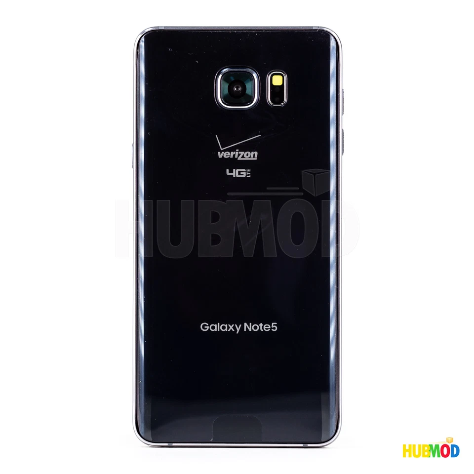 Juguete de utilería de pantalla de teléfono celular ficticio Samsung Galaxy NOTE 5 1:1 negro no funciona Foto 4 de 4