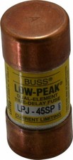 Cooper Bussmann 300 VDC, 600 VAC, 45 Amp, Time Delay General Purpose Fuse Fus...