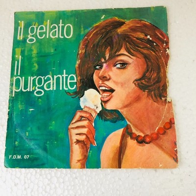 FRANCO TRINCALE IL GELATO / IL PURGANTE 7'' 45 RPM 1966 F.D.M. - F.D.M. 07 ITALIEN