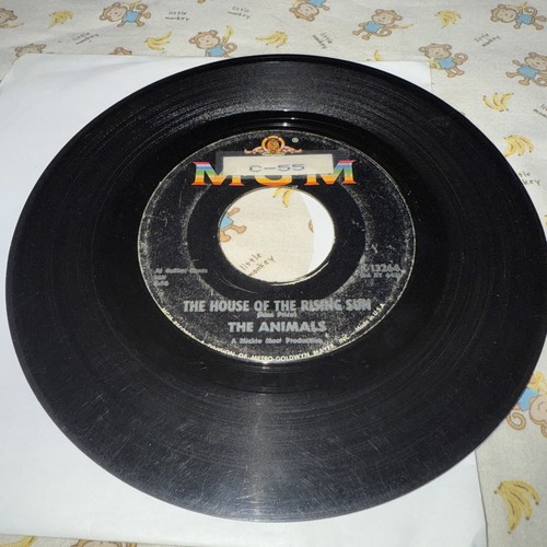 The Animals ~ The House Of The Rising Sun/ Talin' Bout You ~ MGM 45 RPM ...