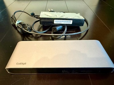 CalDigit USB-C Pro Dock Docking Station - Gray | USBCProDock-US07-SG-AMZ | + PSU