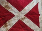 Vintage Cotton Signal Flag Maritime Sewn Cloth  — photo 5