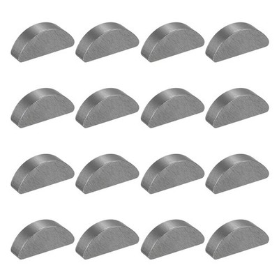 16 Pcs Woodruff Key, 32x8x13mm Woodruff Semicircle Key