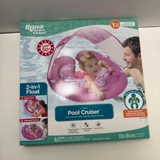 Aqua Swim School 2 in 1 Baby Pool Cruiser UPF 50 3-18 Months 12-24 lbs Level 1