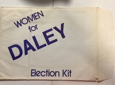 Richard Daley  91 Chicago Primary Women for Daley Mayoral Election Kit-FREE SHIP