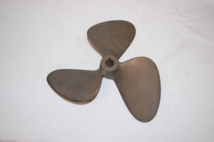 Vintage Boat Propeller 3 Blade High Speed West Coast Marine Service 12 12 R Used