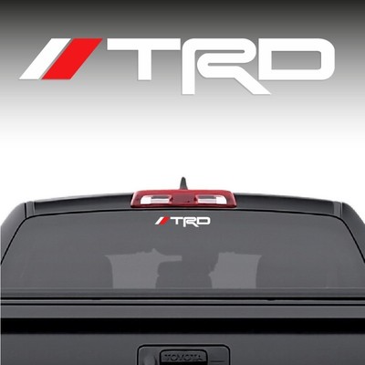 TRD Racing Stripe Heckscheibenaufkleber passend für Toyota Tundra