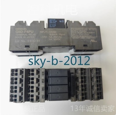 1 PCS NEW  G6D-F4PU 24VDC   Push In Plus Terminal   Terminal Relay #nm
