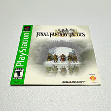CASE AND ART ONLY!  No game disc!  Final Fantasy Tactics PS1 GH