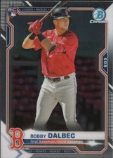 2021 Bowman Chrome Baseball - [Base] #1 Bobby Dalbec - Boston Red Sox