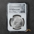 1883 Morgan Silver Dollar $1 - NGC Brilliant Uncirculated - Philadelphia