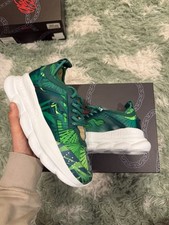 Versace Chain Reaction Jungle Green Jlo scarpe sneakers donna 39