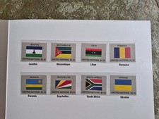 UNO New York 2018 Satz Flaggen der Welt postfrisch