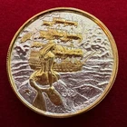 2 Troy Oz .999 Silver Privateer Series “THE SIREN” Polished 24K Gilding by SFS