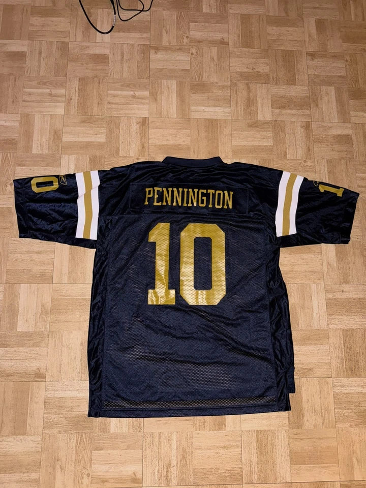 Camiseta deportiva Reebok Chad Pennington Throwback NY Jets Titans talla XL NFL Nueva York  Foto 3 de 4
