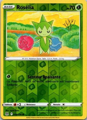 Pokemon Karte Rosélia 014/196 Reverse - 2022