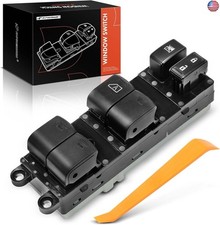 A-Premium Front Driver Side Master Power Window Switch Compatible with Nissan