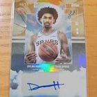 Dylan Harper 2025 Topps Flagship Basketball Contemporary Marks Gold Auto /50