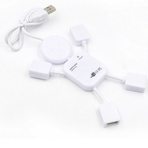 Laptop USB HUB Cartoon USB 2.0 Hub Slim Portable Data Hub Daily Use USB HUB - 第 6/11 張圖片