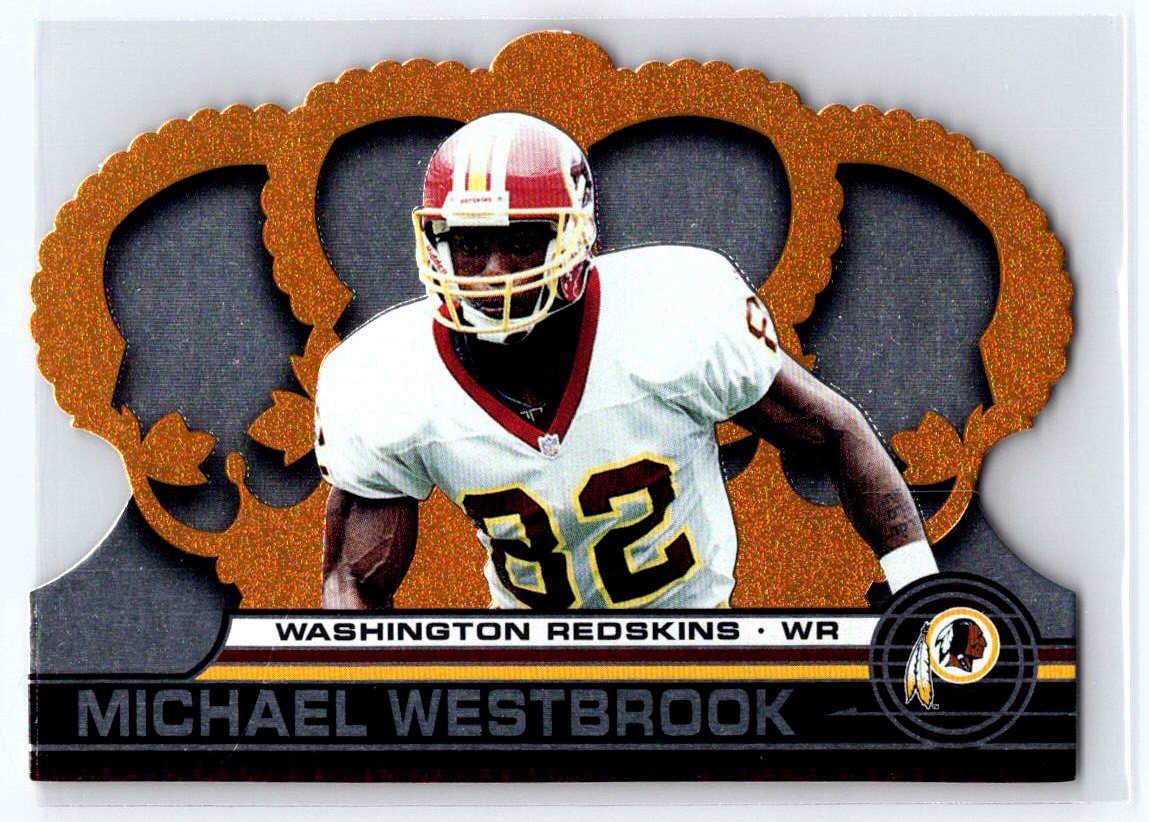 2001 Pacific Crown Royale Michael Westbrook #144 Washington Redskins