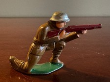 Vintage Manoil M46 25 Sniper Kneeling w/ Longer Thicker M1 Rifle  MINT 