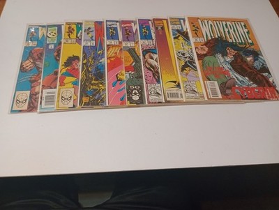 Wolverine Marvel Comics  10 Issues