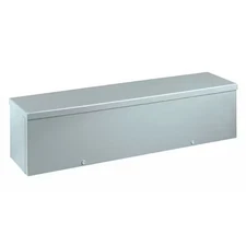 Wiegmann Rscg060672nk Wiring Trough, 3R Rating, Carbon Steel, Ansi 61 Polyester