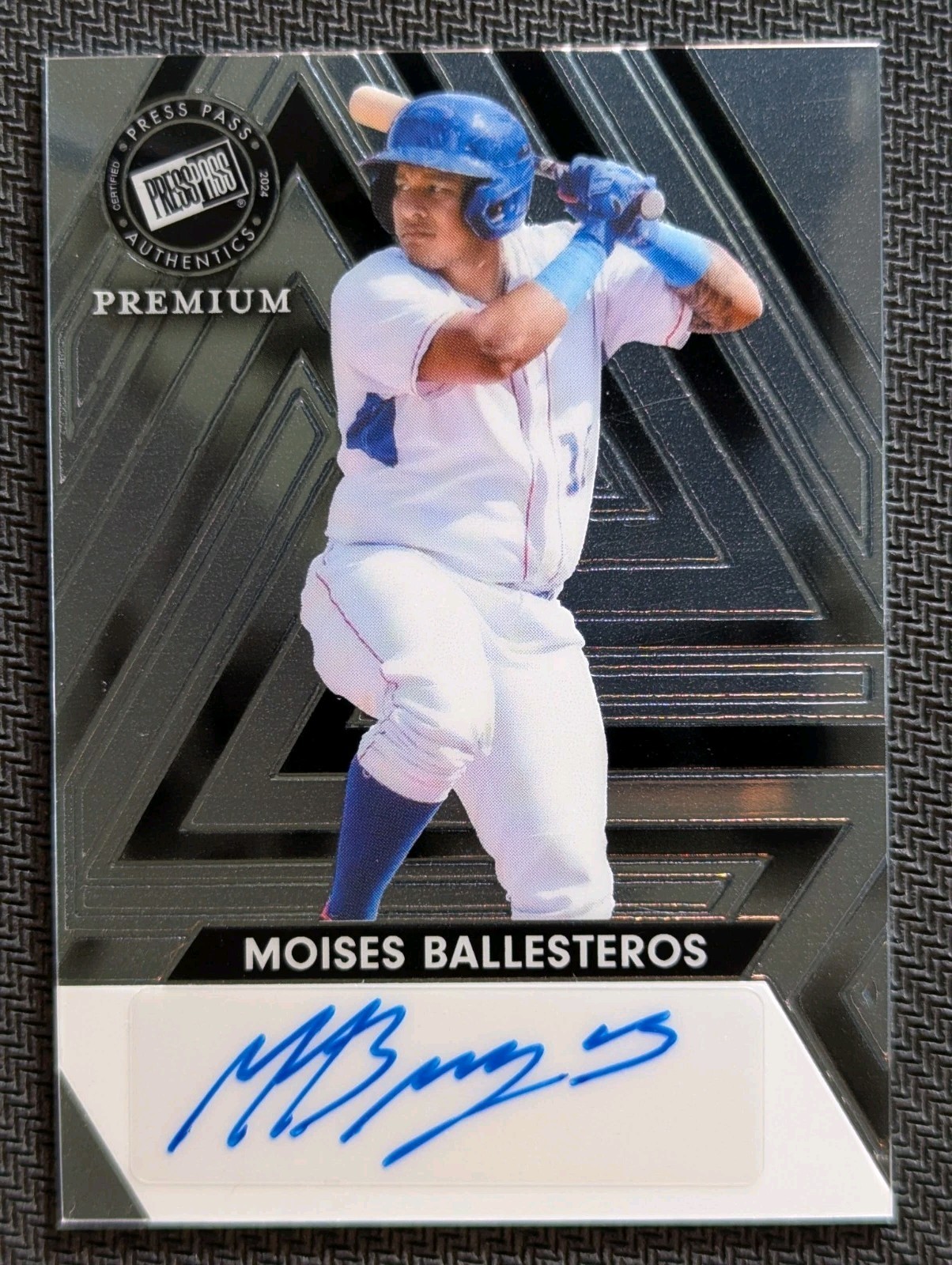 Moises Ballesteros BRITE SILVER AUTOGRAPH AUTO 111/199 - 2024 Press Pass Angels