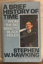 A Brief History of Time - by Stephen W. Hawking - 1988 - hardcover