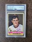 1976 Topps Baseball Nolan Ryan #330 - PSA /DNA Autographed - California Angels