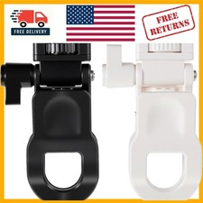 Compact 2-Pack Webcam Mounts for Monitors - Universal Clip Fill Light Support