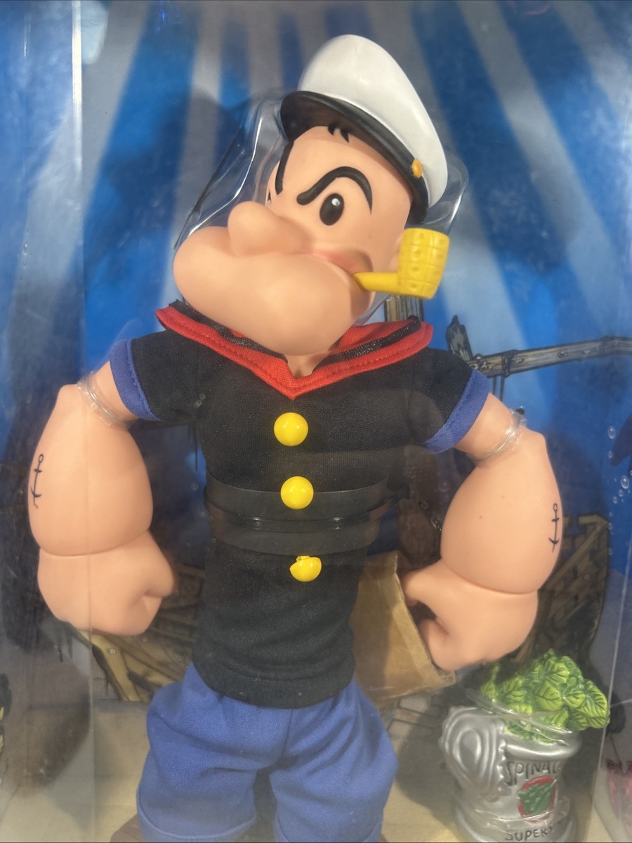 ポパイ ビッグフィギュア 年代物 ソフビ フィギュア 2001 MEZCO ポパイ ビッグフィギュア 年代物 ソフビ フィギュア 2001 MEZCO