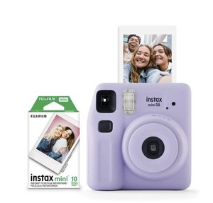 NEW Fujifilm taxe Mini SE Caméra instantanée avec bonus paquet de 10 Mini Film, Lavendri