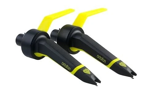 Juego de 2 cartuchos de DJ Ortofon Concorde MKII Twin Club con estuche especial elíptico Foto 3 de 4