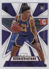 2021 Panini Chronicles Draft Picks Rookies & Stars Red 31/149 Cameron Thomas 4at