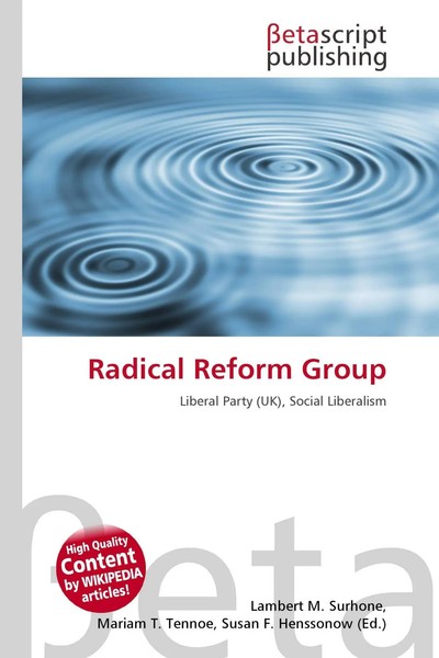 Lambert M. Surhone (U. A.) | Radical Reform Group | Taschenbuch | Englisch-image