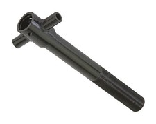 LOWRIDER Black 22.2mm Spring Fork Steering Tube 1"Thread 7 1/2" Steerer Cruiser.