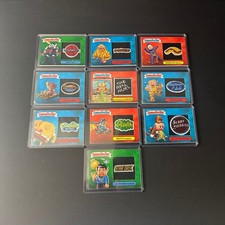 2023 Topps Garbage Pail Kids Prime Slime Trashy TV Sticker Trading Cards Checklist 9