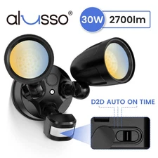 2700lm LED Security Light D2D/PIR Motion Sensor 3CCT Outdoor Yard Walllight 30W